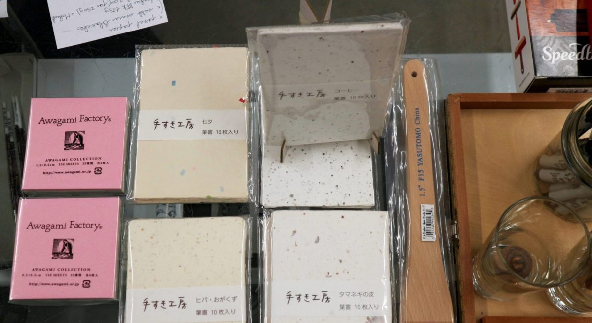 Papiers japonais du magasin