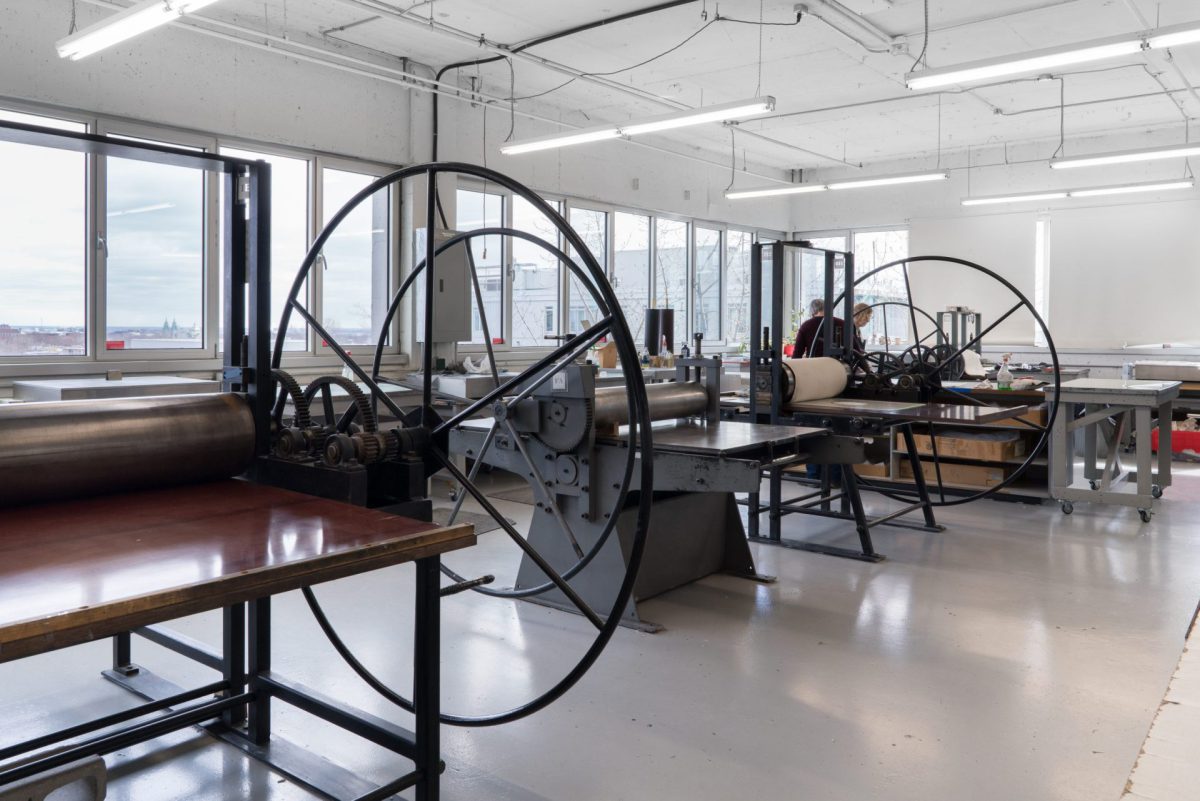 Presse de taille-douce de l’Atelier Circulaire